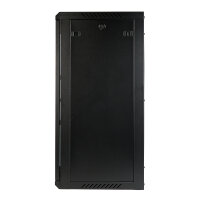 Koscom Wandschrank 19" 18HE 45cm Schwarz