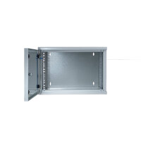 Koscom Wandschrank 19" 7HE, ZERLEGT (DIY), Grau