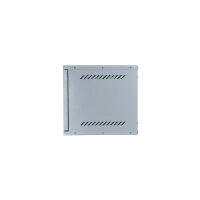 Koscom Wandschrank 19" 7HE, ZERLEGT (DIY), Grau