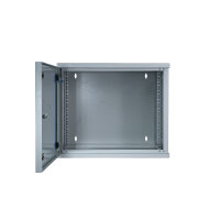 Koscom Wandschrank 19" 9HE, ZERLEGT (DIY), Grau