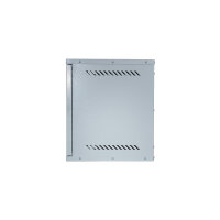 Koscom Wandschrank 19" 9HE, ZERLEGT (DIY), Grau