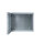 Koscom Wandschrank 19" 9HE, ZERLEGT (DIY), Grau