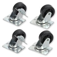 Koscom Laufrollen für Schränke (Set 4 Stück)