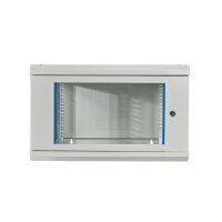 Koscom Wandschrank 19" 6HE 60cm Grau