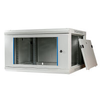 Koscom Wandschrank 19" 6HE 60cm Grau