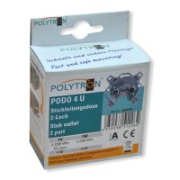 Antennendose Polytron 2-f BK End PODO 4U