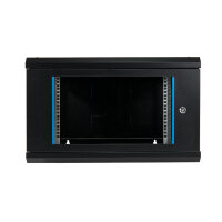 Koscom Wandschrank 19" 06HE 60cm Schwarz