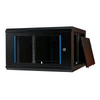 Koscom Wandschrank 19" 06HE 60cm Schwarz