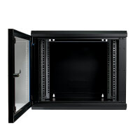 Koscom Wandschrank 19" 09HE 60cm Schwarz