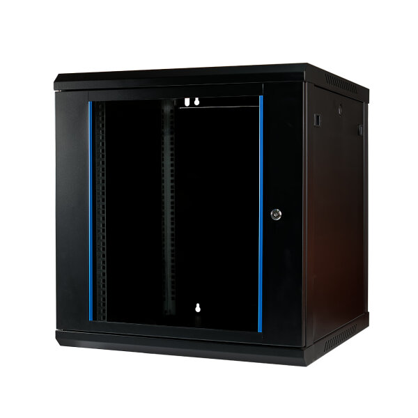 Koscom Wandschrank 19" 12HE 60cm Schwarz