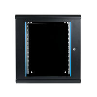 Koscom Wandschrank 19" 12HE 60cm Schwarz