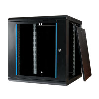 Koscom Wandschrank 19" 12HE 60cm Schwarz