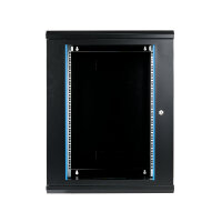 Koscom Wandschrank 19" 15HE 60cm Schwarz