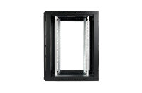 Koscom Wandschrank 19" 15HE 60cm Schwarz