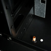 Koscom Wandschrank 19" 18HE 60cm Schwarz