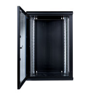 Koscom Wandschrank 19" 18HE 60cm Schwarz