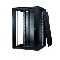 Koscom Wandschrank 19" 18HE 60cm Schwarz