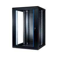 Koscom Wandschrank 19" 18HE 60cm Schwarz