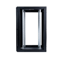 Koscom Wandschrank 19" 18HE 60cm Schwarz