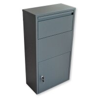 Paketbox P01 Wand- oder Bodenmontage 44x22x82,5cm anthrazit