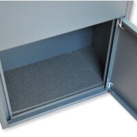 Paketbox P01 Wandmontage 44x22x82,5cm anthrazit