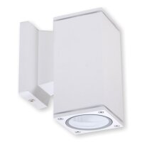 Wandleuchte Aigostar IP65 GU10 Weiß Single-SQ
