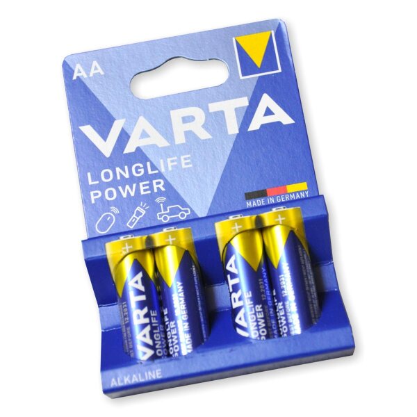 Batterie Varta Mignon Longlife Power 4906 AA 4er