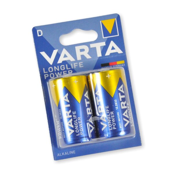 Batterie Varta Mono Longlife Power 4920 D 2er