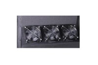 Serverschrank schallisoliert 17HE mit Holzdekor