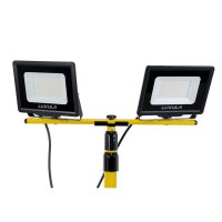LED Baustrahler 2x50W mit Stativ