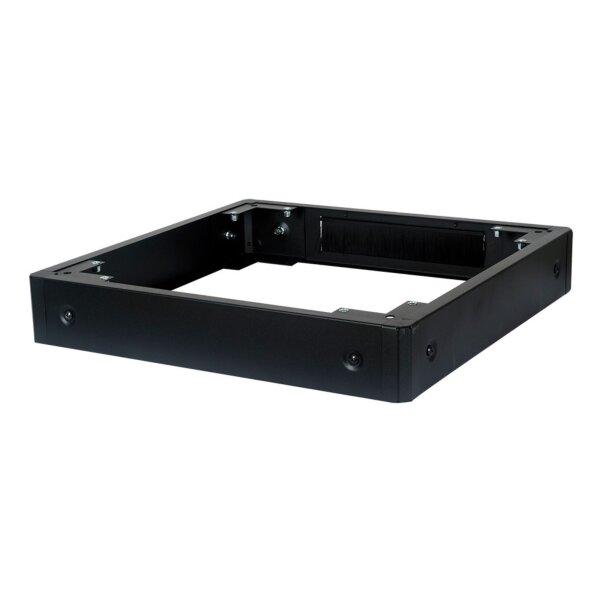 Standfuß für 600x600 Standschrank Schwarz