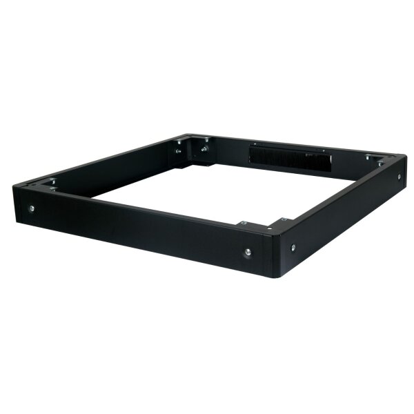 Standfuß für 800x800 Standschrank Schwarz