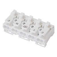 Feuchtraumleuchte SJ-SDF Klemmblock 5fach