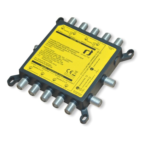 Inverto Unicable II Switch Wideb./Quattro 32 User