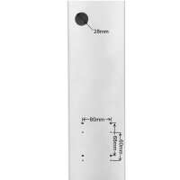 Wallbox Standfuß Summit für BS20 silber