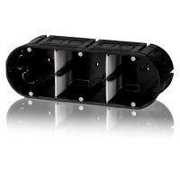 UP Gerätedose 3fach UP30, 71mmØ 63mm tief