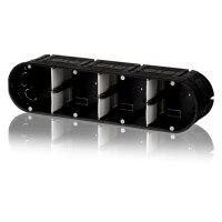 UP  Gerätedose 4fach UP40, 71mmØ 63mm tief