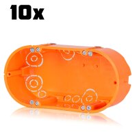 HW Gerätedose E118 2x68mmØ 47mm tief VE:10...