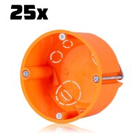 HW Gerätedose E115 68mmØ 47mm tief VE: 25...