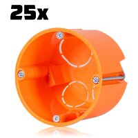 HW Gerätedose E870 68mmØ 60mm tief f. Rohre...