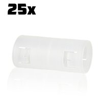 Rohrmuffe RM20, für M20, transparent VE: 25 Stück