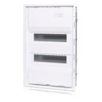 HW/UP Kleinverteiler JUMBO 24+4, 2-Reihig