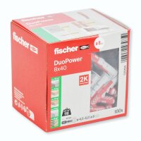 fischer Dübel DUOPOWER 8x40 (FISDUO840)