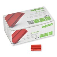 WAGO Klemme Micro 8polig 50 Stck (243-808) rot