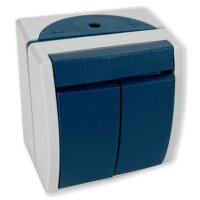 Busch-Jaeger 2601/5 W-53 Schalter 2-fach, Serie