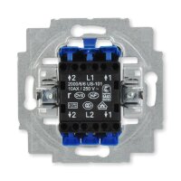 Busch-Jaeger 2000/6/6 US-101 Wippsch.  2x Wechsel