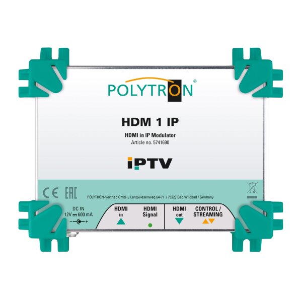 Polytron HDM-1 IP Umsetzer HDMI>IP-Stream