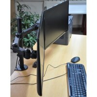 DMP LCD 352 D Tischhalter 2-fach schwarz