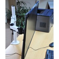 DMP LCD 352 S Tischhalter weiss