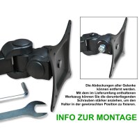 DMP LCD 350 S Tischhalter schwarz